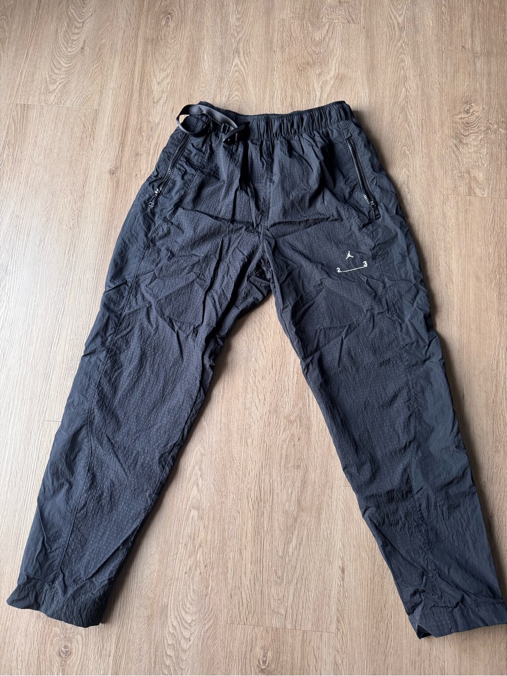 Nike Jordan 23 Engineered Black Nylon Cargo Pants – Size M